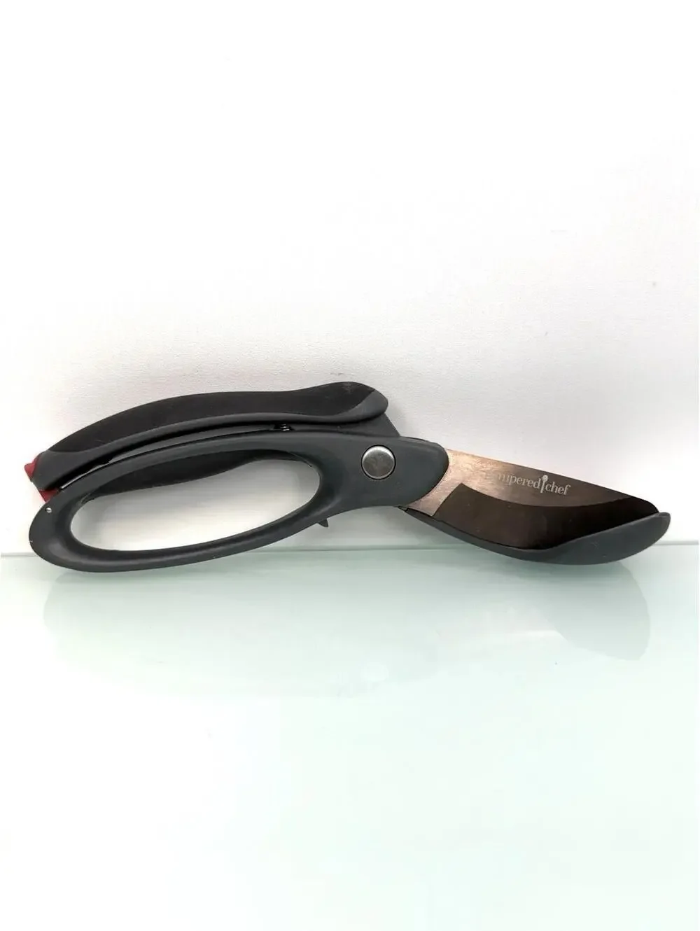Pampered Chef Salad Chopper 2582 Black Stainless Steel Kitchen Shears